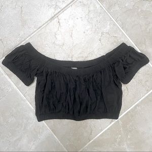 ASOS Black Off Shoulder Top